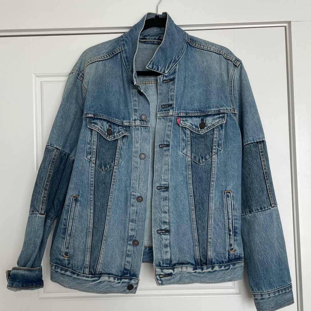 Levi's Altered Trucker Jean Jacket (Blue)